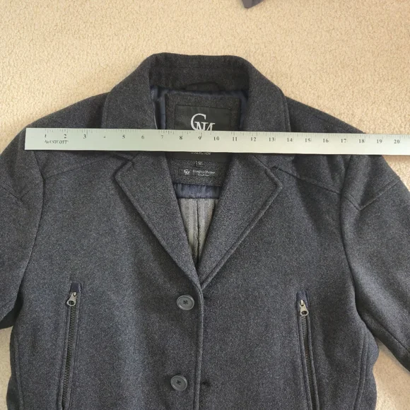 Georgio & Maximo warm padded wool coat - Picture 4 of 11